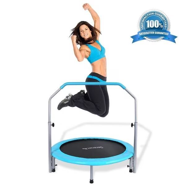 Spring-Less Sports Jumping Fitness Trampoline, Adult Size, SLELT403, Serenelife, Mfr#: SLELT403